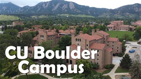 University of Colorado Boulder | CU Boulder | 4K Campus Drone Tour - YouTube