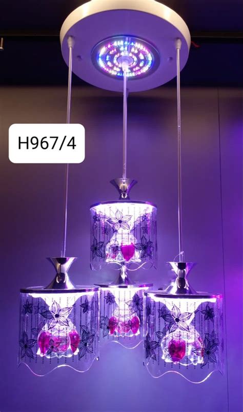 LED Glass 4 LIGHT HANGING LIGHTS, Warm White at Rs 2520/piece in Rajkot | ID: 26117513973