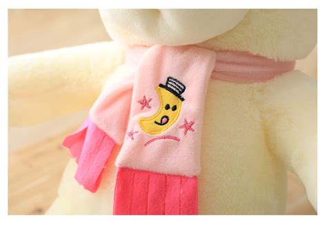 Soft Plush Polar Bear With Scarf - JellyBeans Club