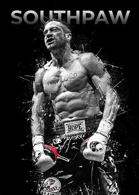 'Southpaw' Poster, picture, metal print, paint by Creative Shop | Displate