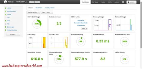 Installing and Configuring a Hadoop Cluster with Apache Ambari – Hadoop In Real World