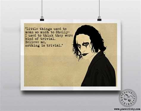 The Crow "It can't rain all the time" — Posteritty