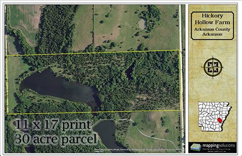 Custom Property Aerial Map from Mapping Solutions