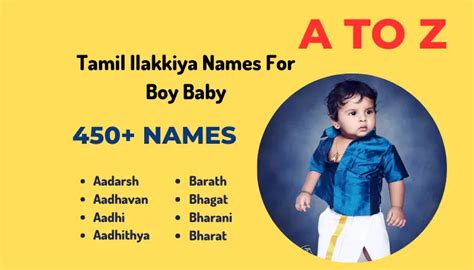 {450+} Unique Tamil ilakkiya Names For Boy Baby » NAMESIDEA.IN