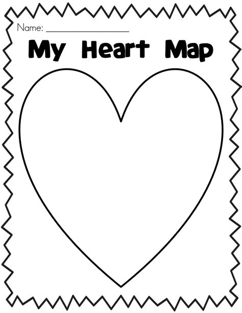 My Heart Map.pdf - Google Drive | Heart map, Heart template, Heart map ...