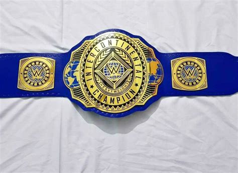 WWE Intercontinental Championship Belt with Side Brass plates Real ...