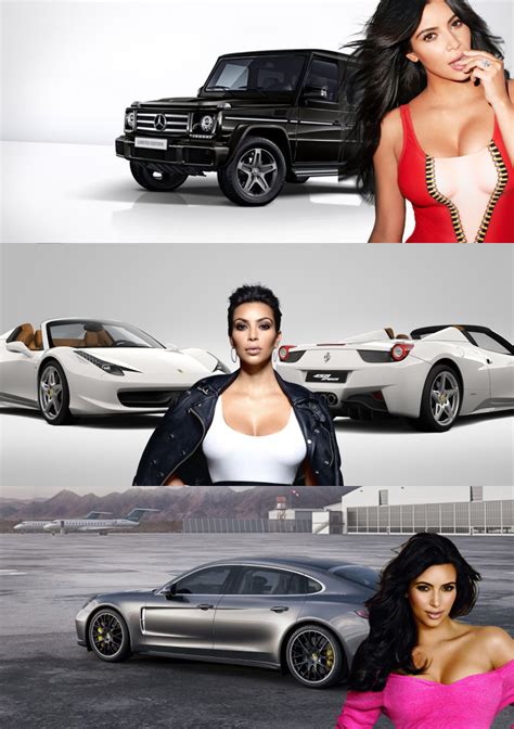 Kim Kardashian Car Collection - NAKPIC.STORE