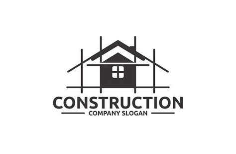 Construction by BekBlack on @creativemarket | Construction logo, Construction logo design ...