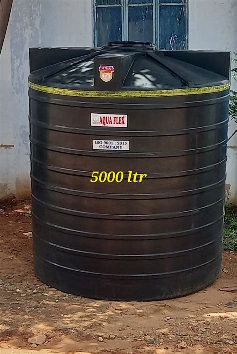 Black Plastic 5000 Liter Water Storage Tanks at Rs 4.50/litre in Coimbatore | ID: 3982088412