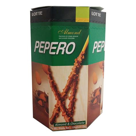 Lotte Pepero Almond & Chocolate Biscuit Sticks | Walmart Canada