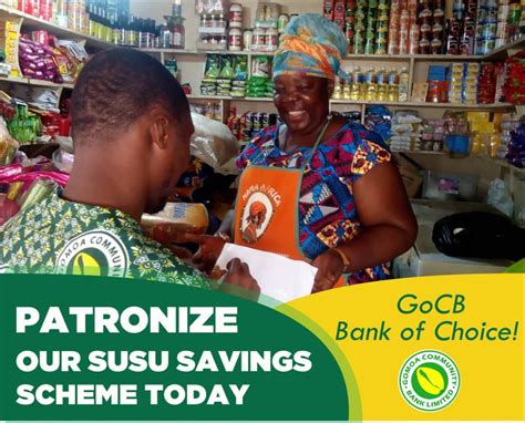 E SUSU SAVINGS – Gomoa Community Bank Ltd