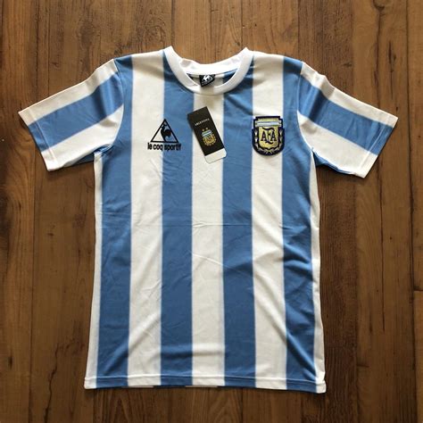 Diego Maradona - Argentina Jersey 1986 - World Cup #10 - le coq sportif Retro | #1927201125