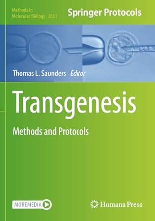 Amazon.com: Transgenesis: Methods and Protocols (Methods in Molecular Biology, 2631 ...