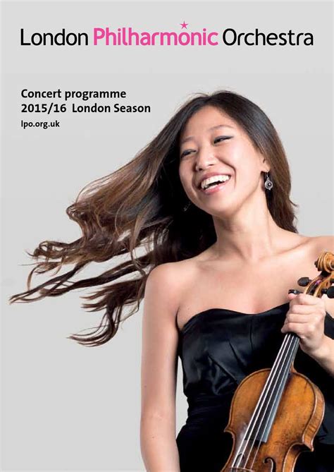 London Philharmonic Orchestra 23 October 2015 Concert Programme by London Philharmonic Orchestra ...