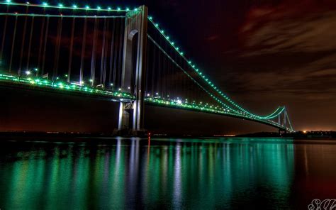 The Golden Gate Bridge Night View Wallpapers | Wallpapers HD