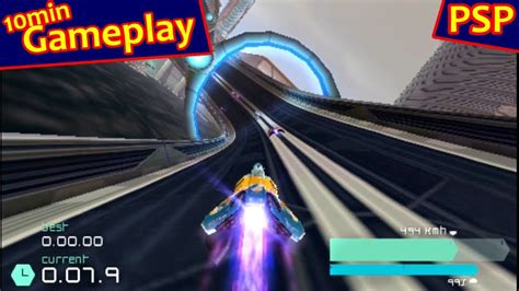 Wipeout Pulse ... (PSP) Gameplay - YouTube