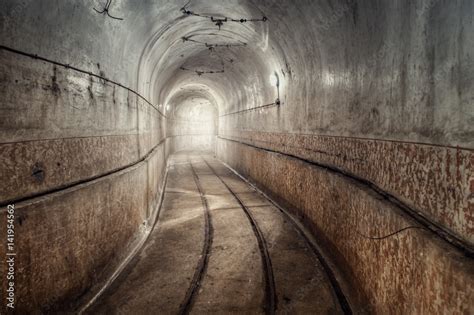 Underground military bunker from second world war Stock Photo | Adobe Stock