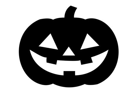 Free Pumpkin SVG Silhouette - Halloween SVG File | Halloween silhouettes, Cricut halloween ...