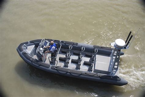 7.25m Special Ops RHIB Design #123 - De Villiers Marine Design