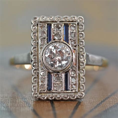 Art Deco Engagement Rings Antique - Best Wedding Rings Idea