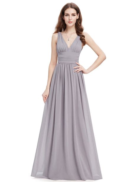 Sleeveless V-Neck Semi-Formal Maxi Dress | Ever-Pretty #evveningdress #lacedress #eveningdresses ...