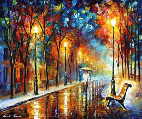 Leonid Afremov, oil on canvas, palette knife, buy original paintings, art, famous artist ...