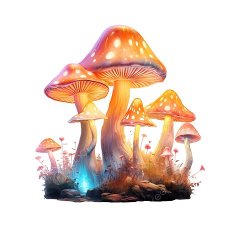 Discovering The Magic Of Glowing Mushrooms, Mushroom, Glowing, Fantasy ...