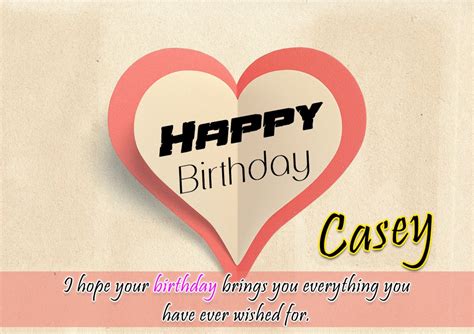 Happy Birthday Casey - AZBirthdayWishes.com