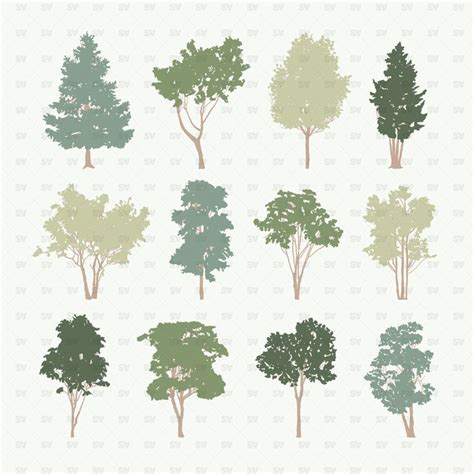 Pin on Plants: Vector, Cutouts, CAD