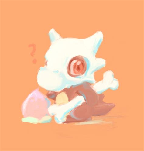 Cubone the cute by DistortionEmpire on DeviantArt