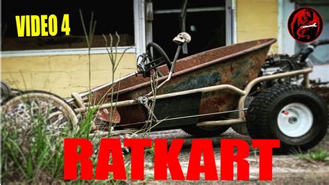 Rat Rod Go Kart Build video 4, the mini rat rod RAT KART go kart ...