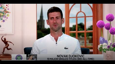 Novak Djokovic: 2021 Wimbledon Third Round Win Interview - Win Big Sports