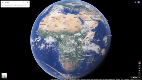 Africa Satellite Map