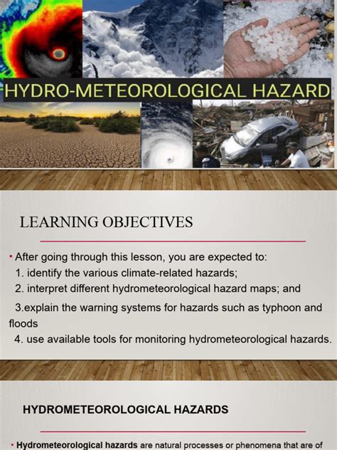 Hydrometeorological Hazards | PDF | Thunderstorm | Tropical Cyclones