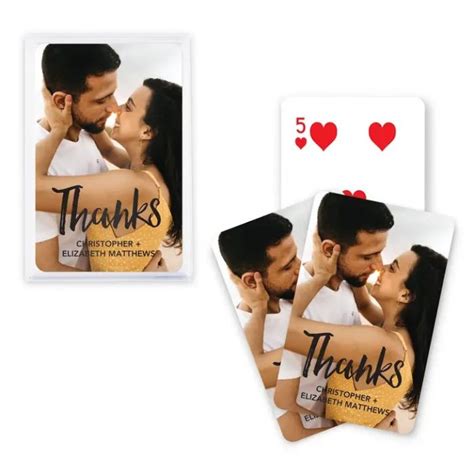 Custom Photo Printed Playing Cards