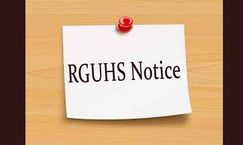 RGUHS notifies on Online Provisional Degree Certificate, Details