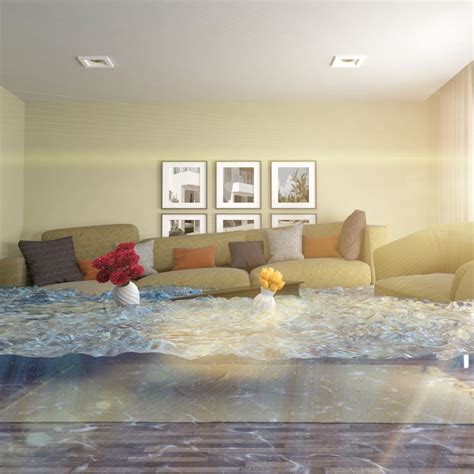 Flooded House Interior