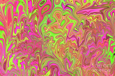 Psychedelic Color Blend Digital Art by Jonathan Welch | Fine Art America