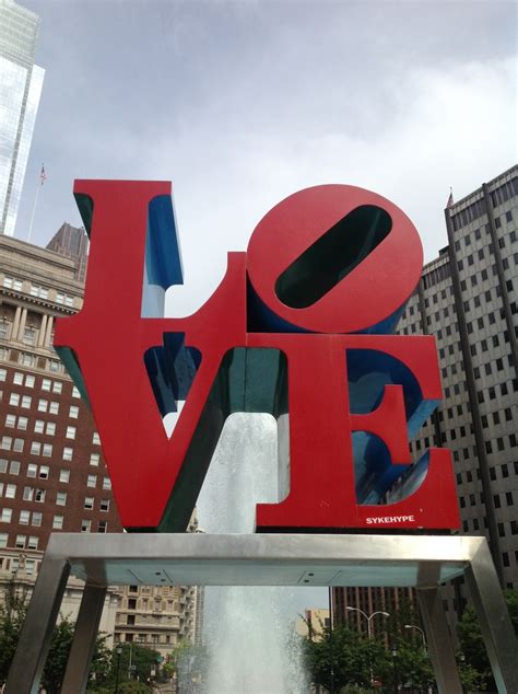 Love Park in Philadelphia | Love park, Symbols, Art