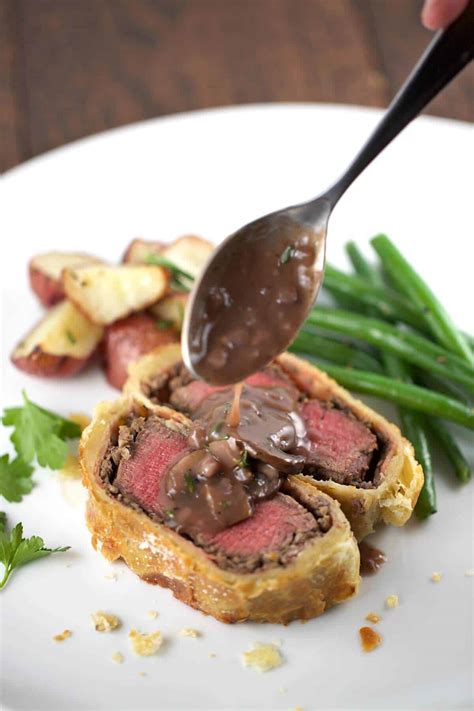 Individual Beef Wellington with Mushroom Sauce | Jessica Gavin