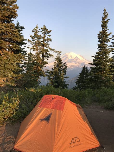 √ Mt Rainier Np Camping - Alumn Photograph