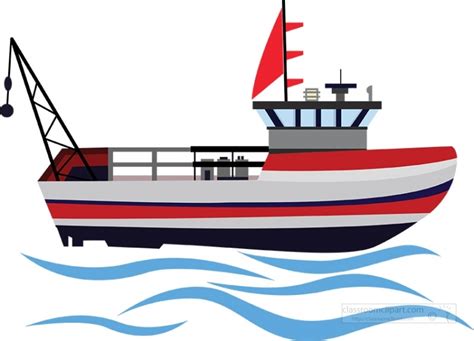 Boats and Ships Clipart-dredging coast guard vessel clipart