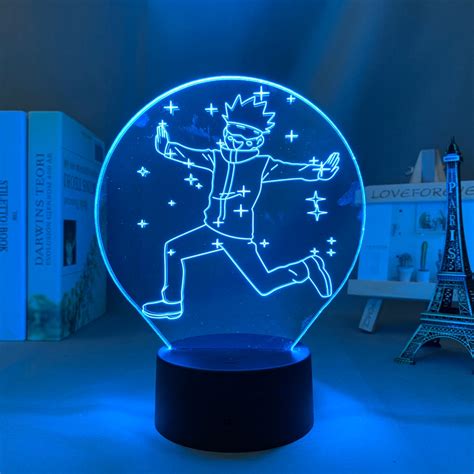 Jujutsu Kaisen 3D Lamps - Jujutsu Kaisen Satoru Gojo Manga 3d Light Led Lamp | Jujutsu Kaisen Merch