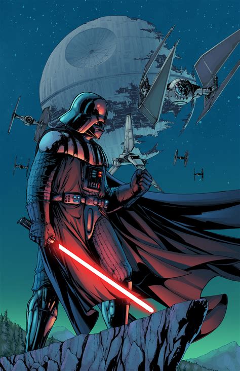 Darth Vader Comic Art