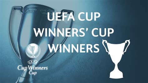 All UEFA Cup Winners' Cup Winners List (1961-1999) - YouTube