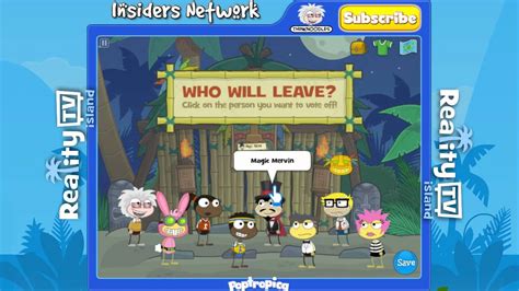 Poptropica: Road to "Captain Thinknoodles" - Reality TV Part 3 - YouTube