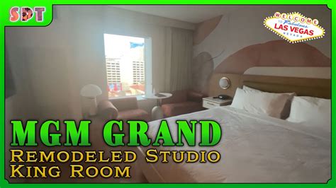 MGM Grand Las Vegas | Studio King Room Tour - YouTube