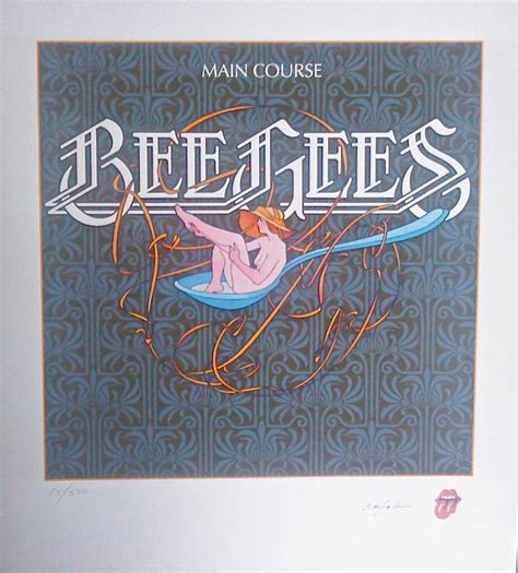 Charitybuzz: Bee Gees Limited Edition 1975 "Main Course" Album Cover b... - Lot 539808