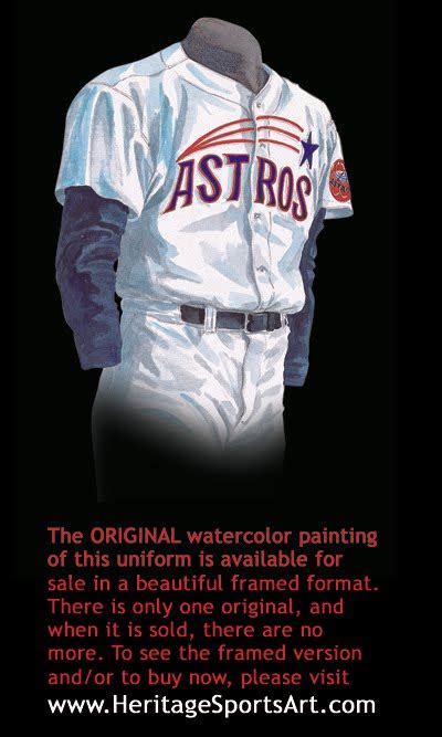 Houston Astros Uniform and Team History | Heritage Uniforms and Jerseys ...