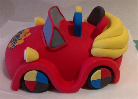 Wiggles Big Red Car Cake Topper - CakeCentral.com